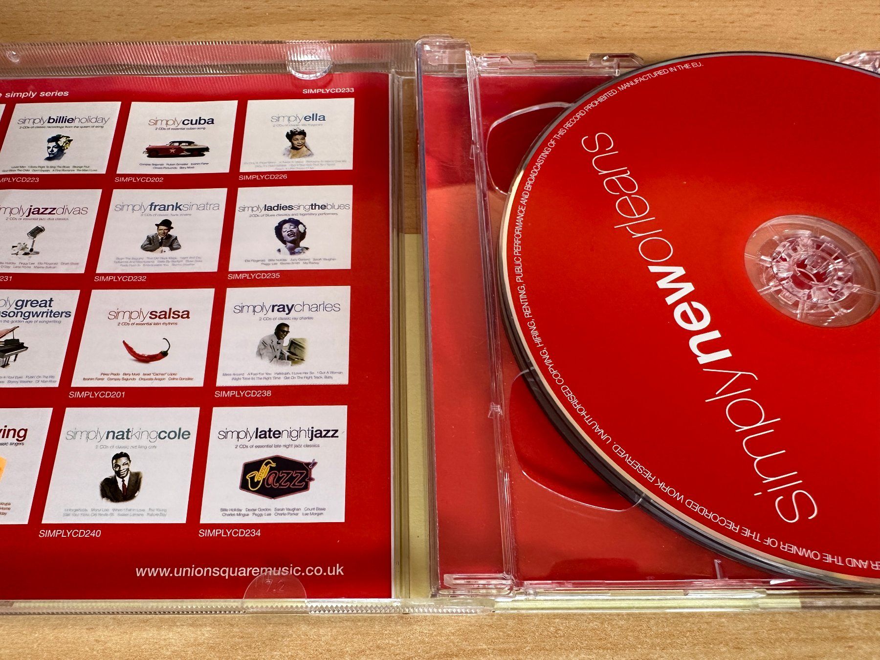 CDs: Various – Simply New Orleans - 2 CD – Gebraucht aus Rikon im Tösstal von Alpenmutz 2