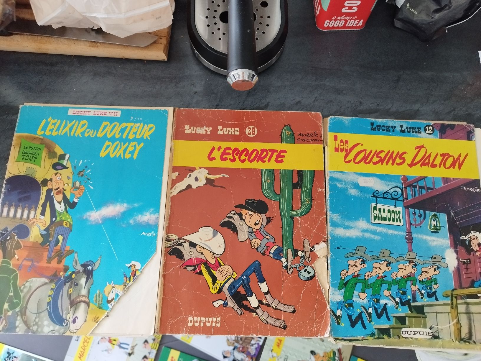 Fumetti: 3 BD anciennes Lucky Luke – Usato da Pully venduto da sop_k29g