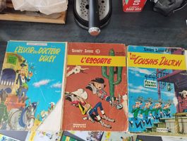 3 BD anciennes Lucky Luke