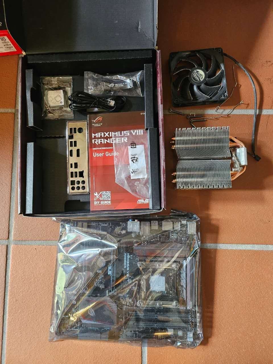 Asus Mainboards: Motherboard + CPU + Cooler – Gebraucht aus Andelfingen von mab_r9r2