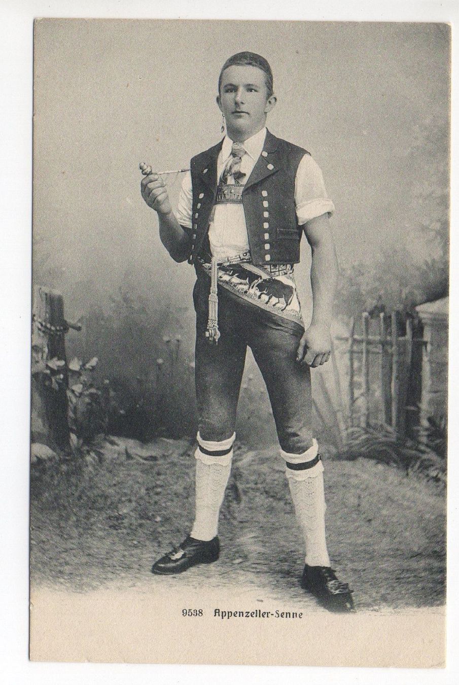 Cartoline postali: TRACHT Appenzeller Senne – Nuovo (secondo la descrizione) da Jona venduto da philajona
