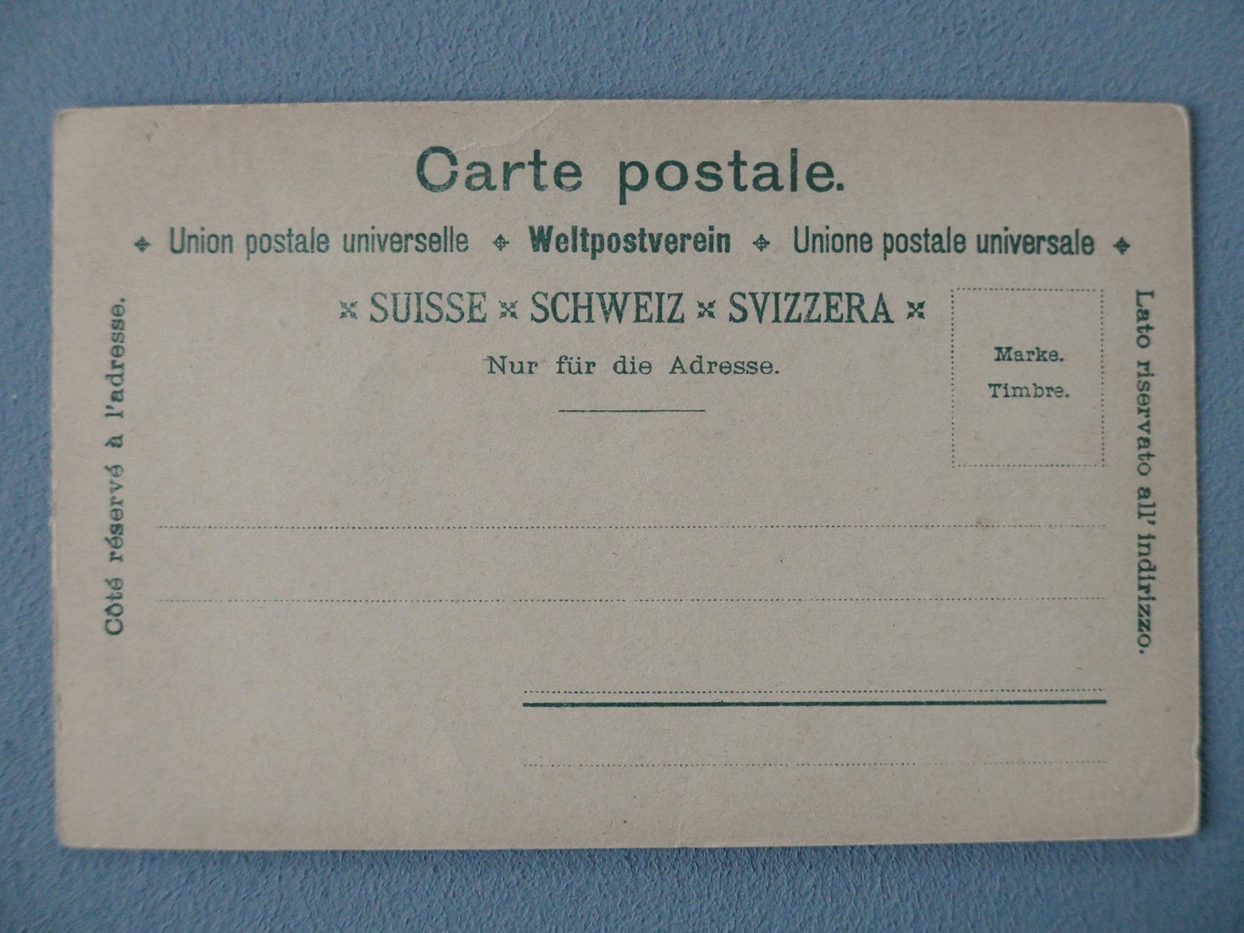 Cartoline postali: ANTIKE ANSICHTSKARTEN ALPFAHRT APPENZELL – Usato da Balgach venduto da Zwischenraum 2
