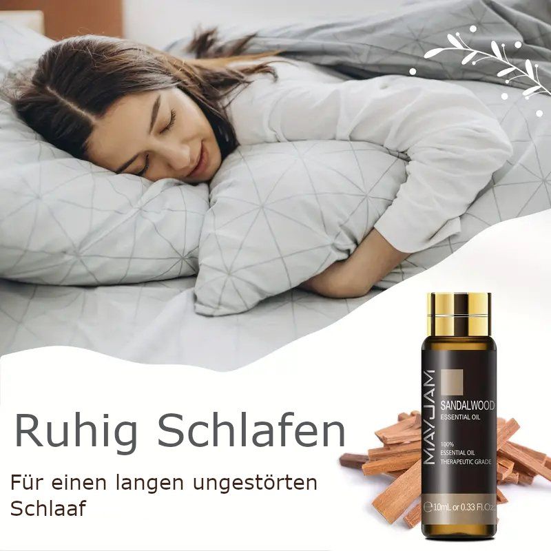 Ätherische Öle: Ätherisches Sandelholz öl 100% natürlich 10ml Luftbefeuchter – Neu und originalverpackt aus Hundwil von Equiply 6