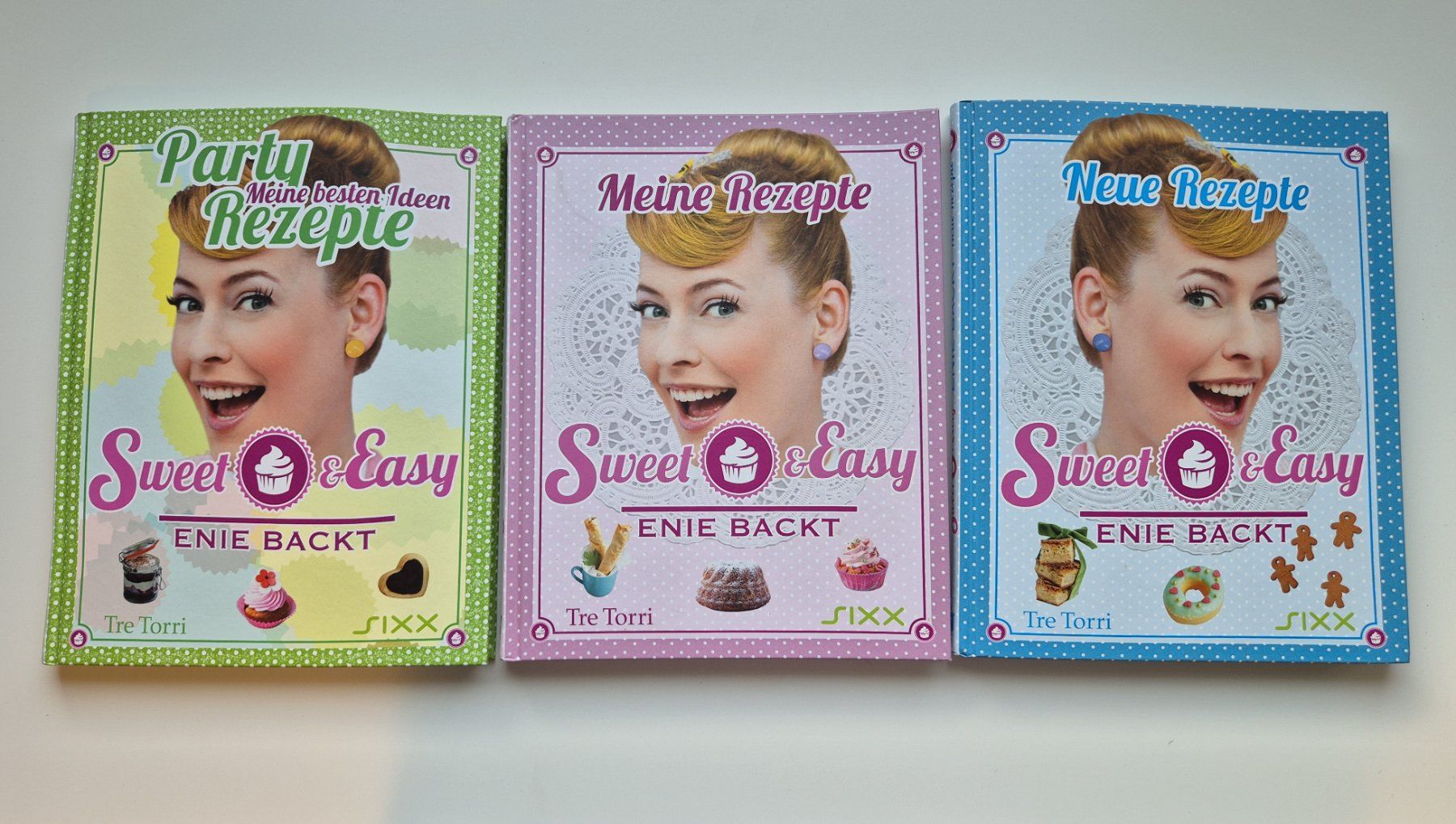 Libri: Paket              ENIE BACKT        3 x Kochbuch / Backbuch – Usato da Niederweningen venduto da Obson