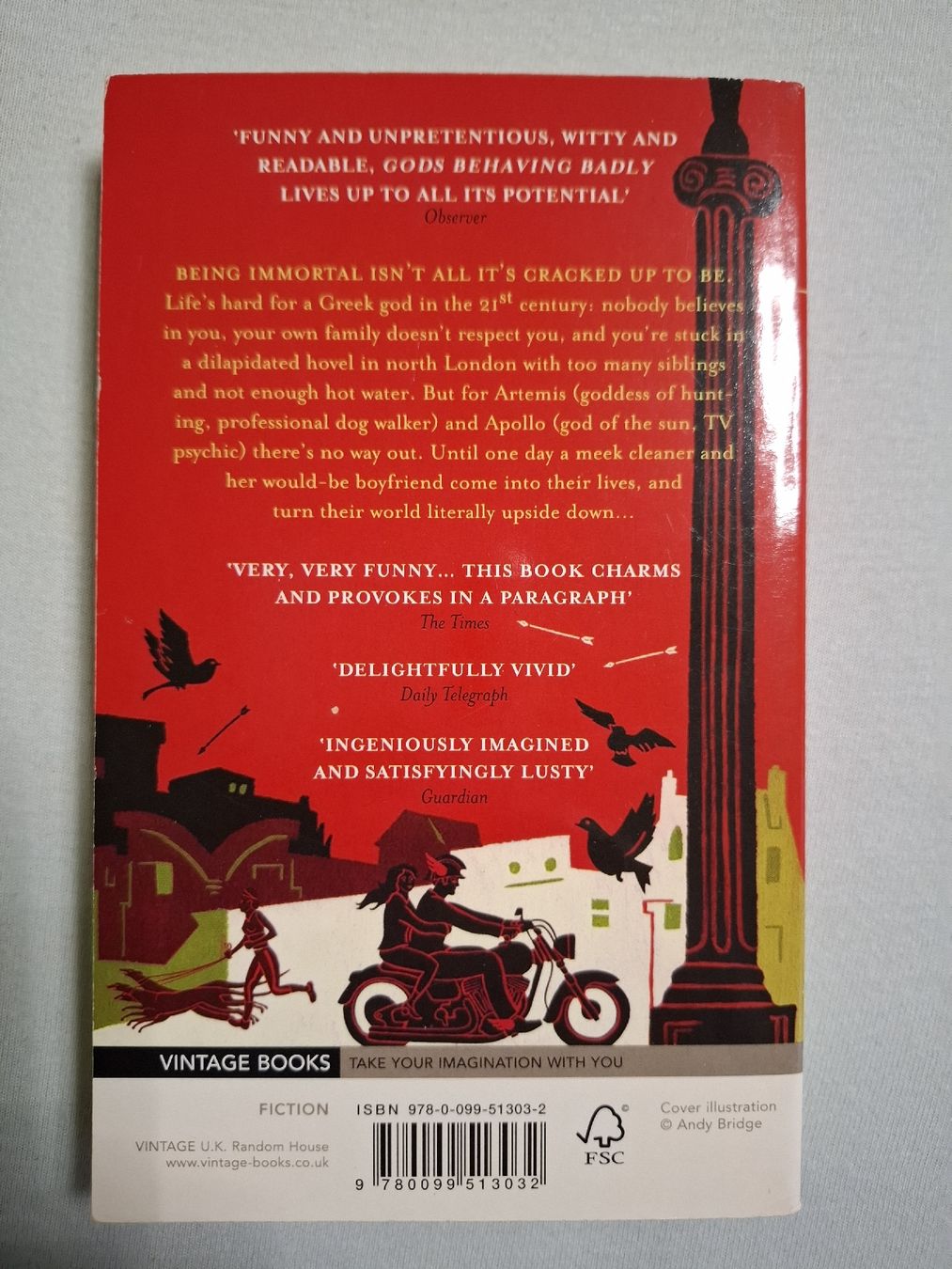 Libri: Gods Behaving Badly. Marie Phillips. Englisch – Usato da Urtenen-Schönbühl venduto da nerdgirl 1
