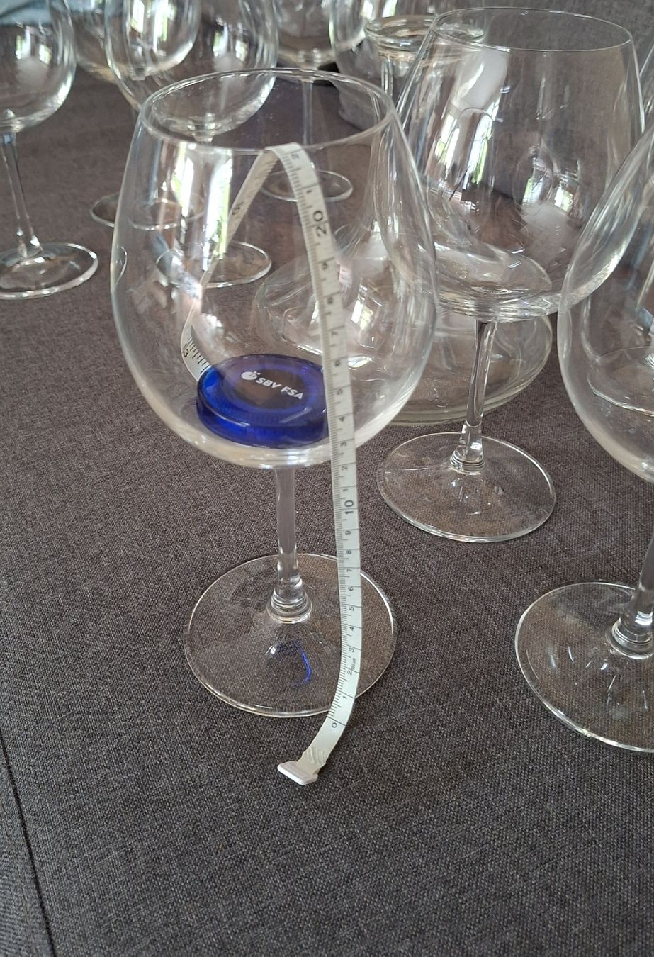 Bicchieri: 10 verres 22cm et carafe à décanter  – Nuovo (secondo la descrizione) da Lonay venduto da SILLOT68 3