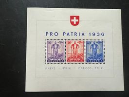 PP 1936 Block *  (A761)