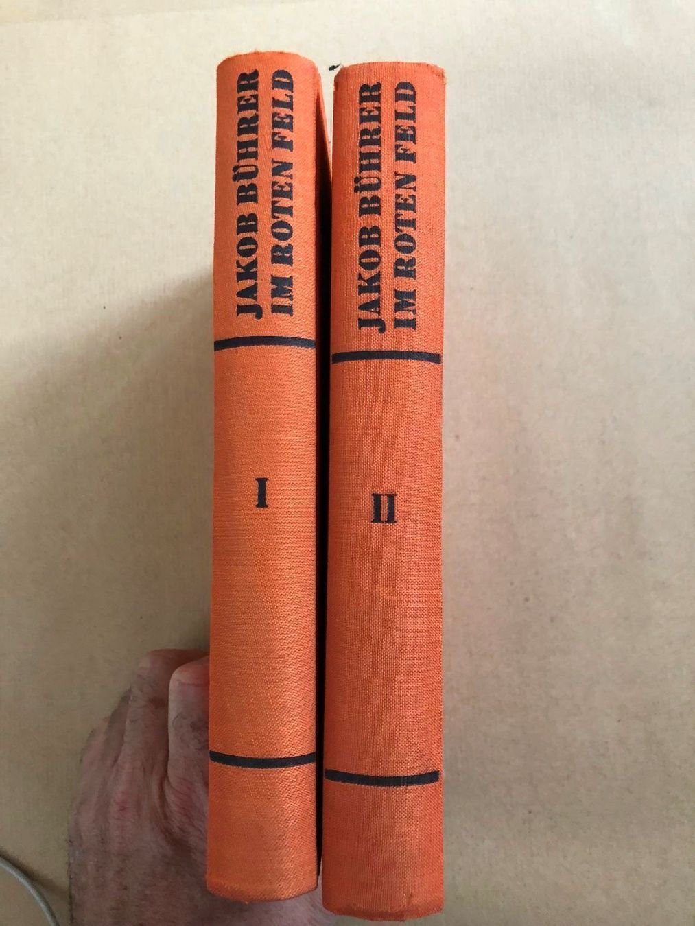 Bücher: Jakob Bührer: Im roten Feld I & II – Gebraucht aus Zürich von allp 1