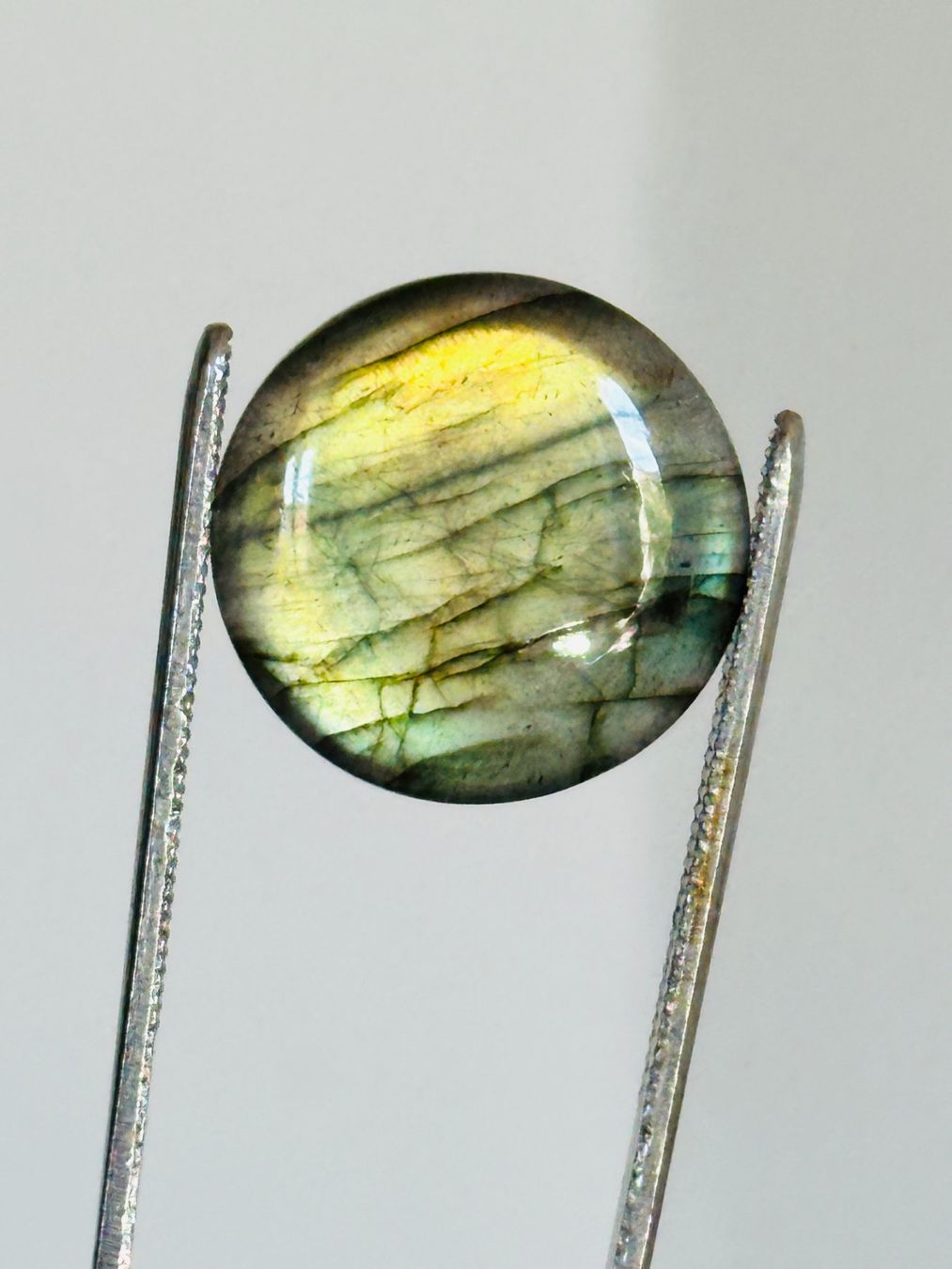 Pietre preziose: 26,1mm Labradorite multi fire spectrolite loose gem – Nuovo e nell'imballaggio originale da Genève venduto da AGBERG 2