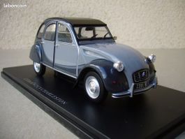 Citroën 2CV Charleston 1982-1990 Cormorangrau-Nachtgrau 1:24