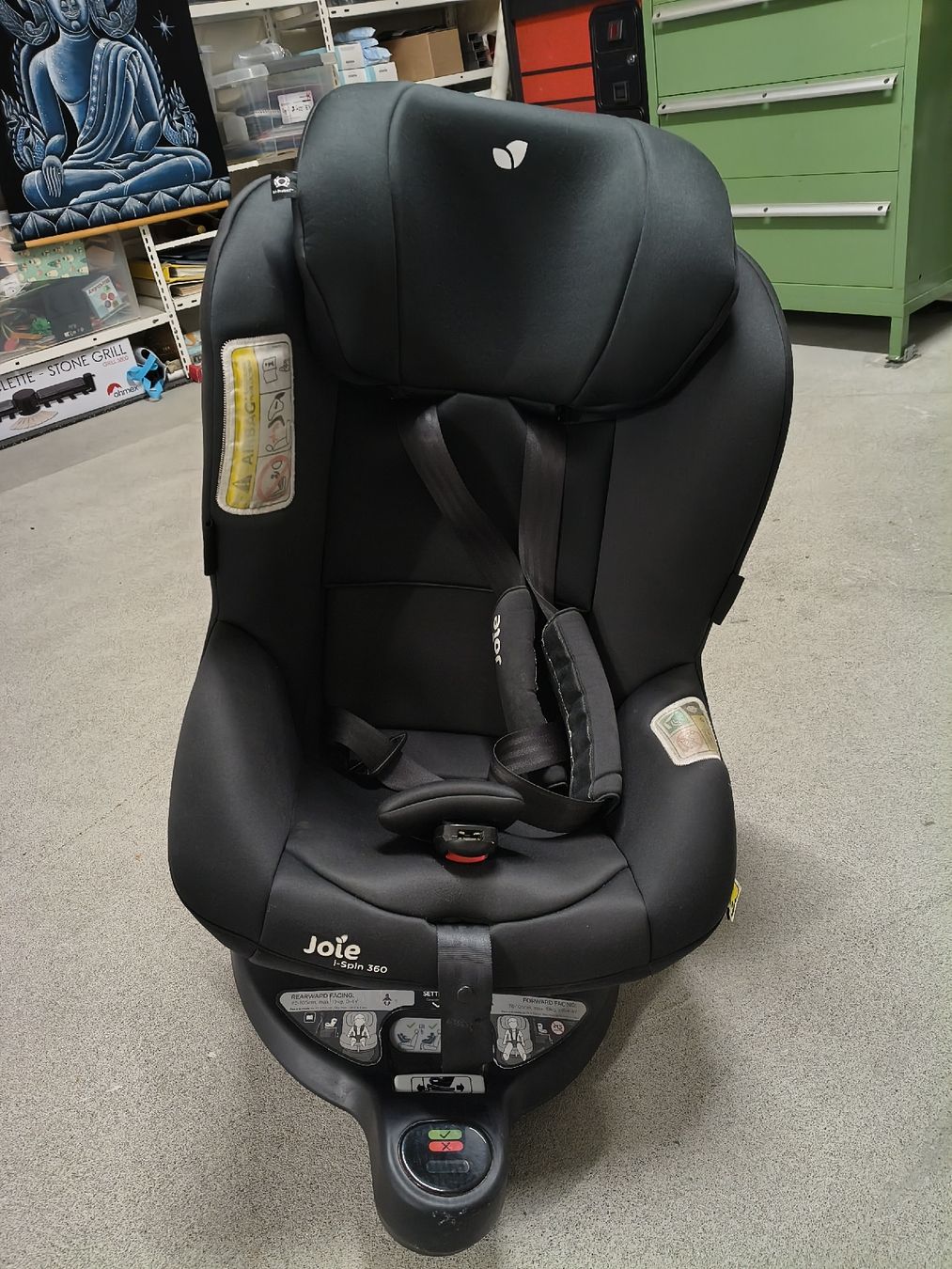 Joie Seggiolini per auto: Joie i-Spin 360 Kindersitz schwarz – Usato da Bremgarten AG venduto da Majamona 4