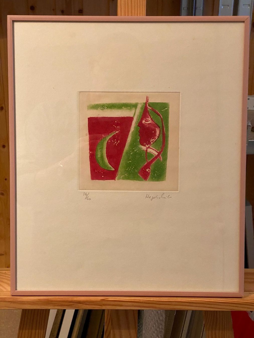 Grafica & Litografie: Max Hegetschweiler , Lithographie – Usato da Buochs venduto da Chreschte2 5