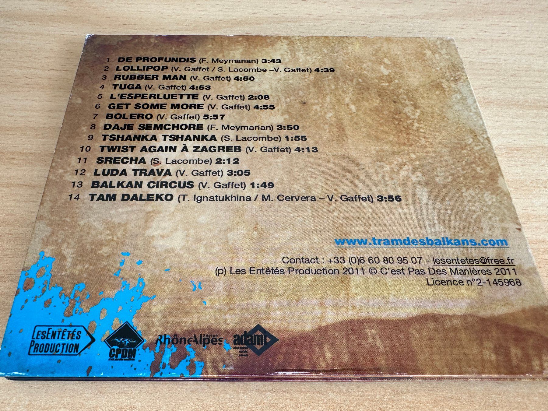CDs: Tram Des Balkans – Rubber Man – Gebraucht aus Rikon im Tösstal von Alpenmutz 1