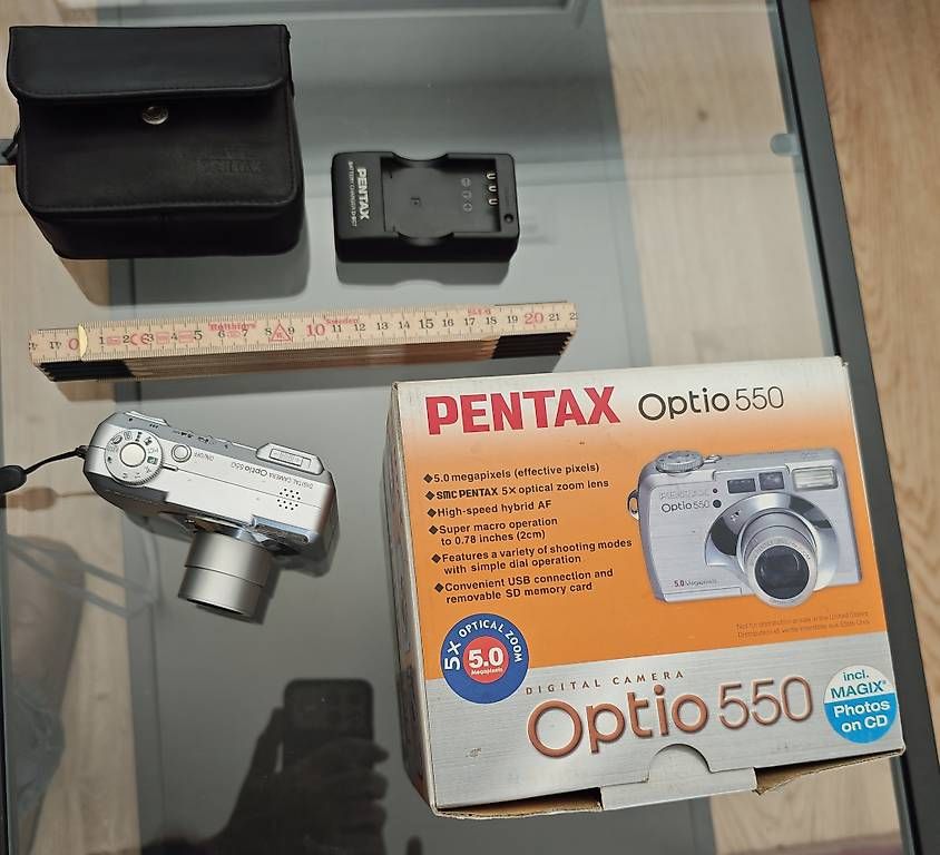 Fotocamera: Pentax Optio 550 – Usato da Rorbas venduto da Fa18 1