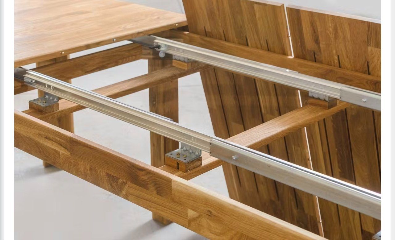 Tische: Esstisch ausziehbar Eiche Massiv Holz – Gebraucht aus Zeglingen von _CraZy_AngeL 4