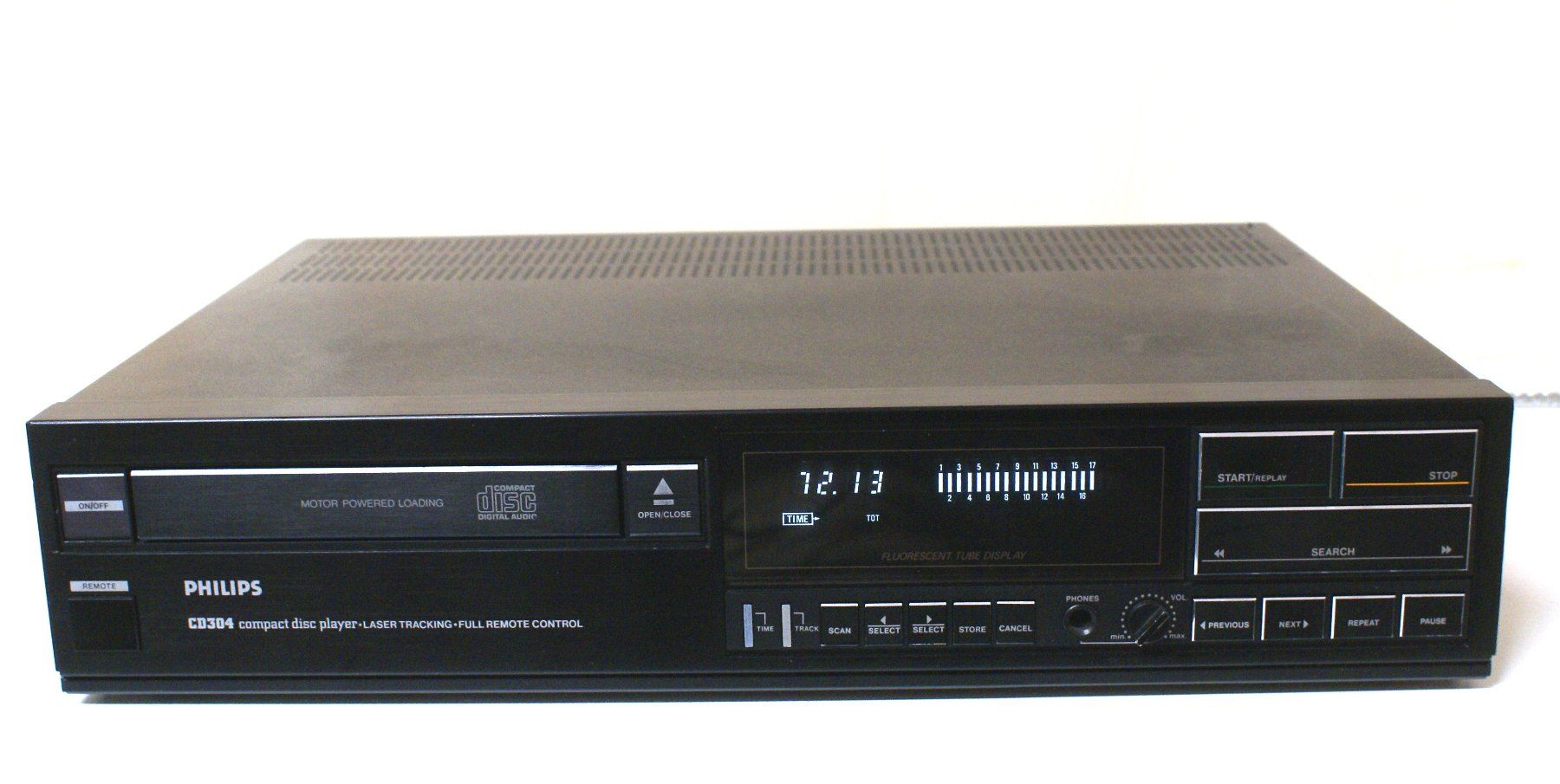 CDs: Philips CD304 / CD 304 Schwarz revidiert + NOS mod. + FB – Gebraucht aus Maegenwil von Madfinc