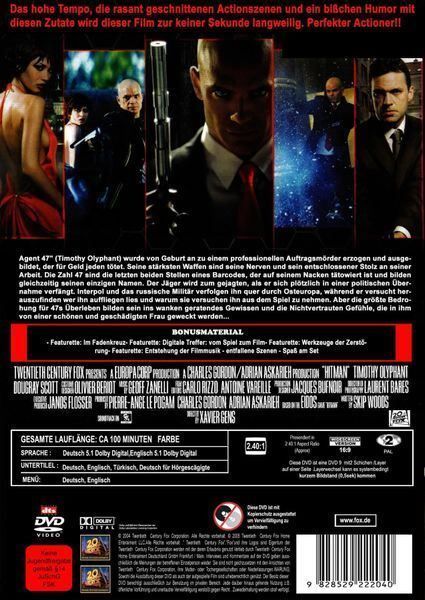 Tutti i DVDs: Hitman - Jeder stirbt alleine – Usato da Horn venduto da Wings0 1
