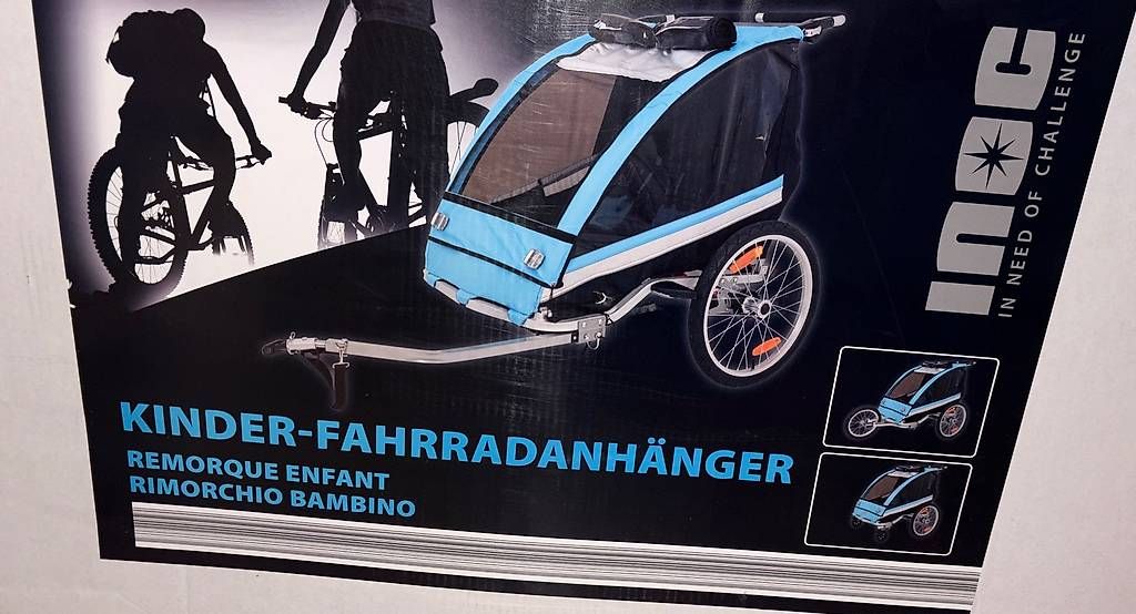 Anhänger: Kinder- Veloanhänger – Gebraucht aus Lenk im Simmental von tin_myn7