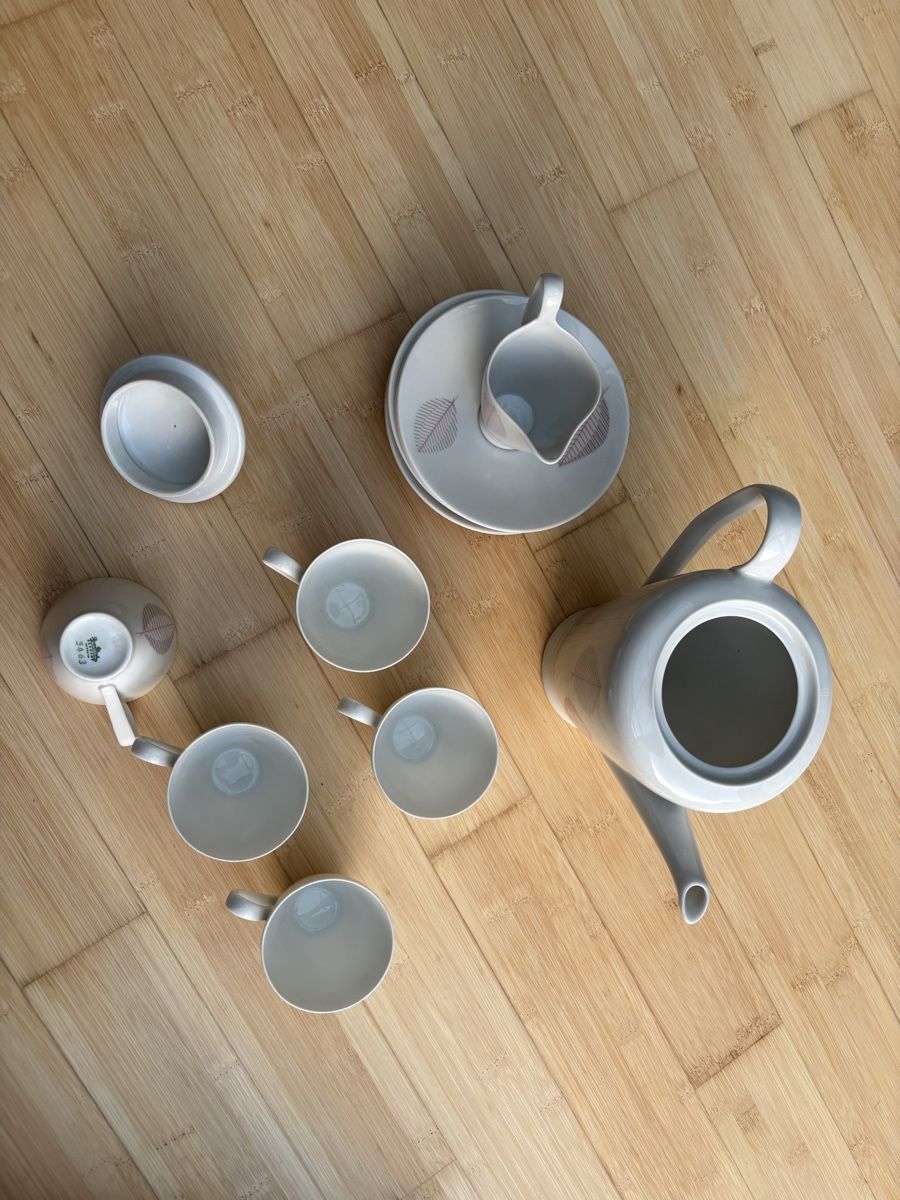 Rosenthal Geschirrsets: Kaffeegeschirr Rosenthal Blattmuster – Gebraucht aus Uster von Bigi01 6