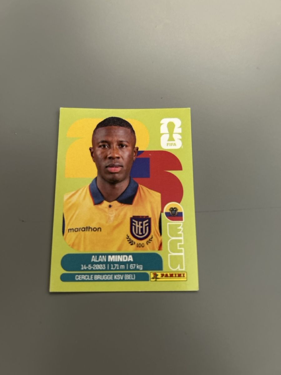 Panini Sammelbilder & Trading cards: FIFA WC 2026 Alan Minda ECU 18 – Neu (gemäss Beschreibung) aus Boniswil von sim_7zhp