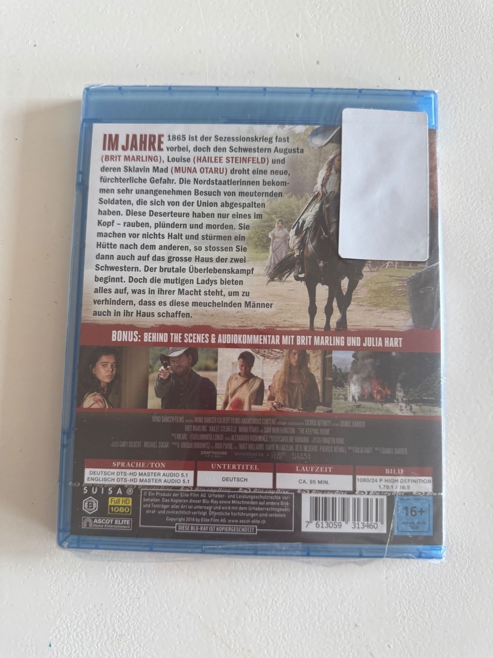 Tutti i DVDs: THE KEEPING ROOM  (BLU-RAY/OVP) – Nuovo e nell'imballaggio originale da Basel venduto da san_2qlq 1