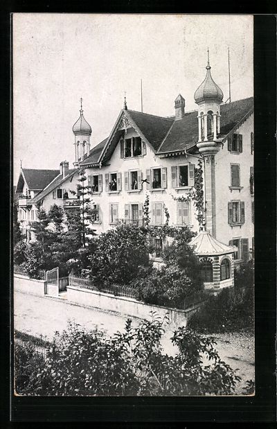 Cartoline postali: AK Trey, Institut Cornamusaz, 1925 – Usato da Berlin venduto da bartko-reher