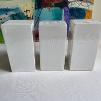 3 Stk GESSO BOARD 5x10 cm hinten mit Spalte, ORV, Fachhandel