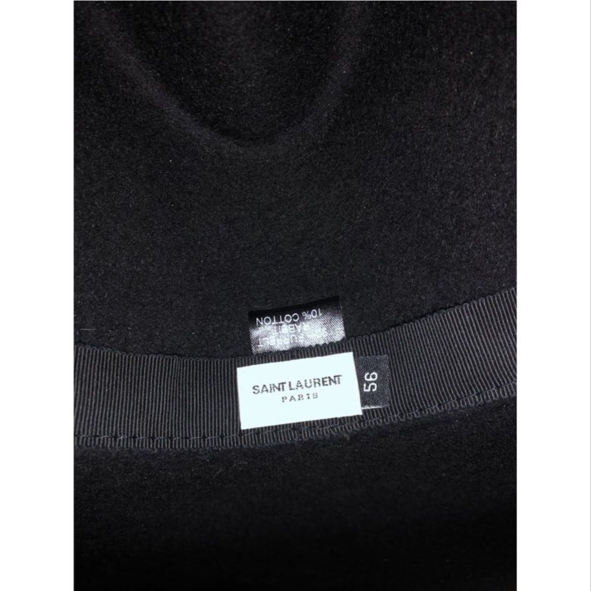 Saint Laurent Copricapi, berretti & cappellini: Saint Laurent Hut – Nuovo (secondo la descrizione) da Zürich venduto da ninabaghira 3
