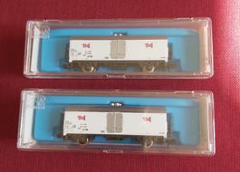 2 Stk.Rivarossi 9325 Kühlwagen Bell SBB, OVP, neu