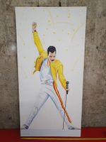 Large Freddie Mercury Painting 100x50cm Acrylic on Canvas
