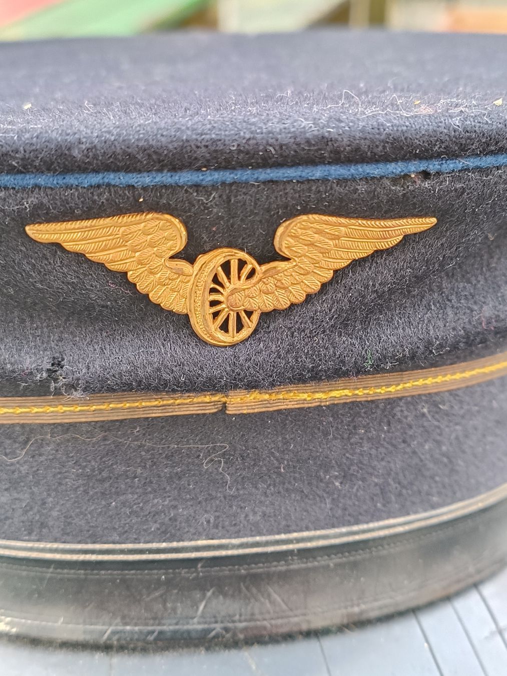 SBB/CFF/FFS Uniformi: Alte Bahn SBB Mütze – Usato da Brugg AG venduto da Ente015