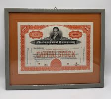Historische Aktie Clinton Trust Company New York 1929