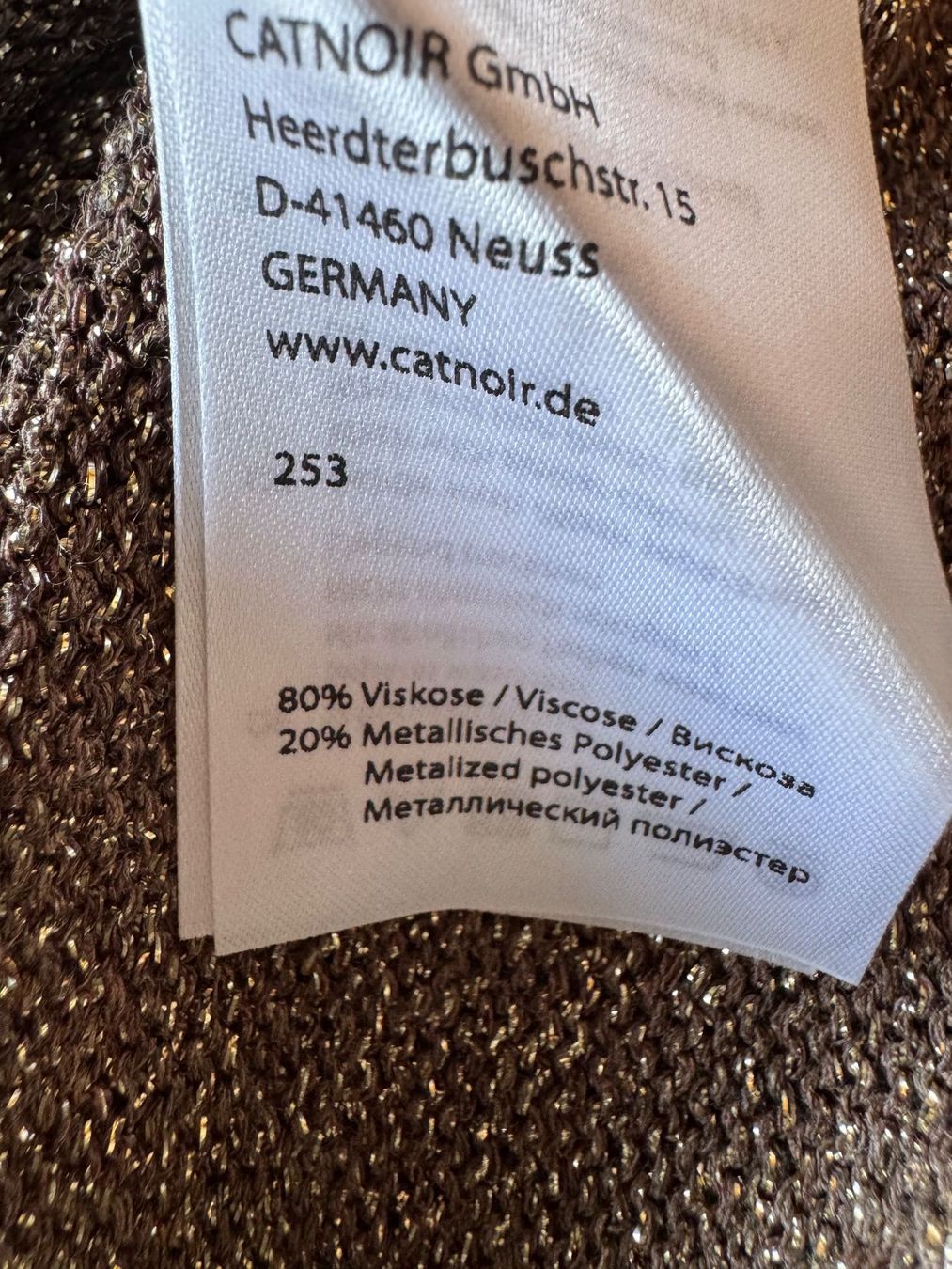 Maglioni & Felpe: Wunderschöner Pullover, CatNoir, goldmetallic Gr. 36 – Nuovo (secondo la descrizione) da Oberrohrdorf venduto da maggys15 4