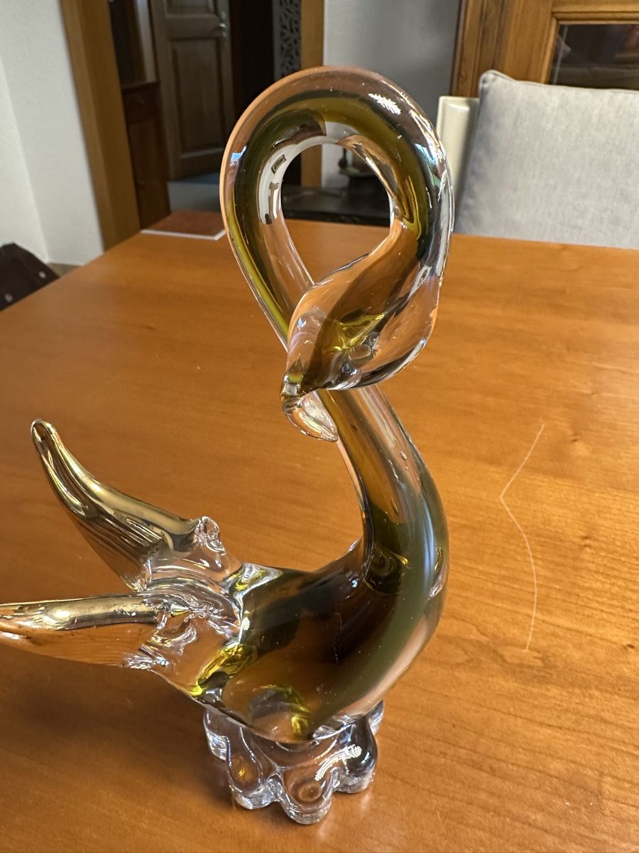 Murano Statuette: Cygne en verre de Murano déco – Nuovo (secondo la descrizione) da Chailly-Montreux venduto da she_y6t8