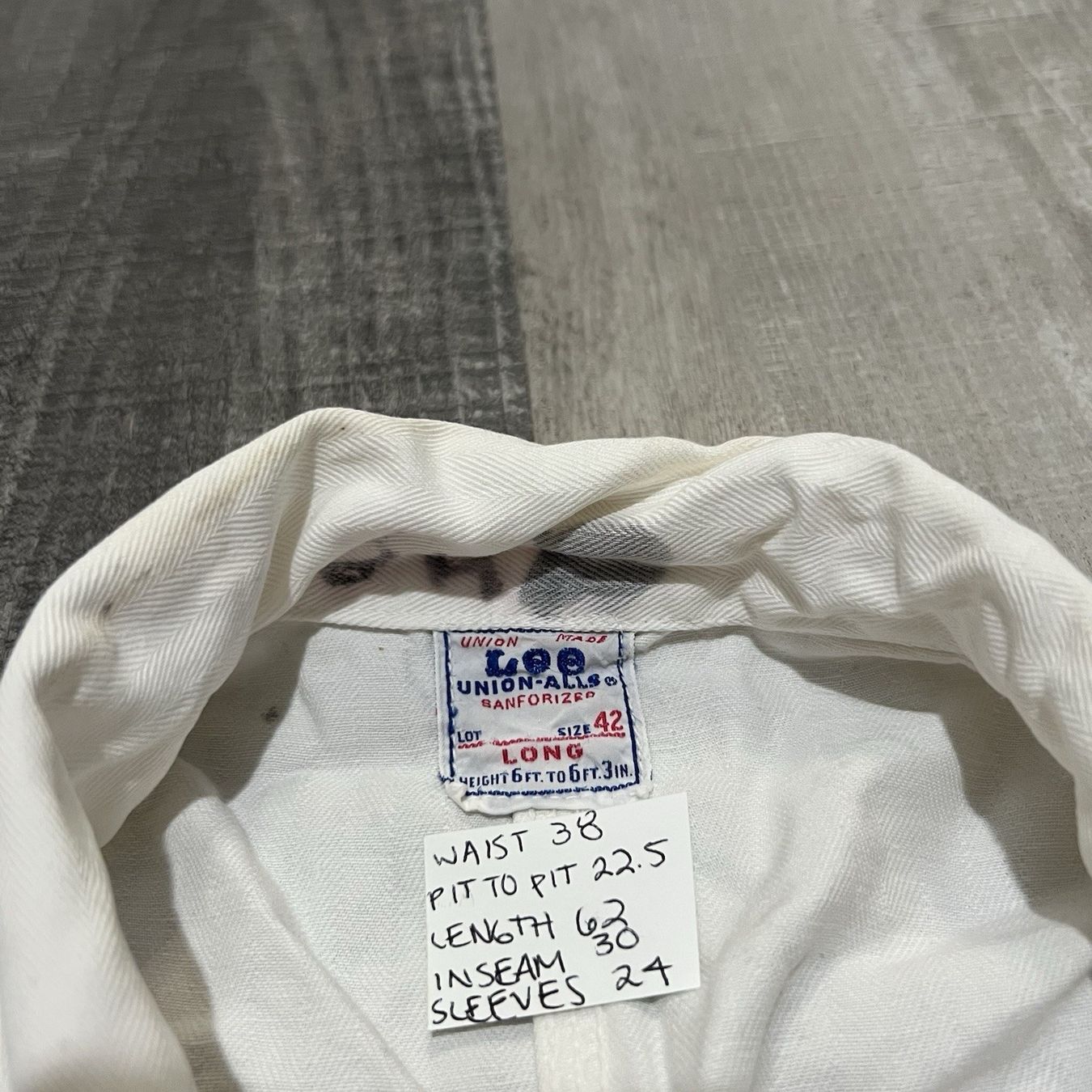 Lee Jumpsuits: Vintage Coverall Overall Oldtimer USA Lee 44 Long – Gebraucht aus Bottmingen von Puffsack 6