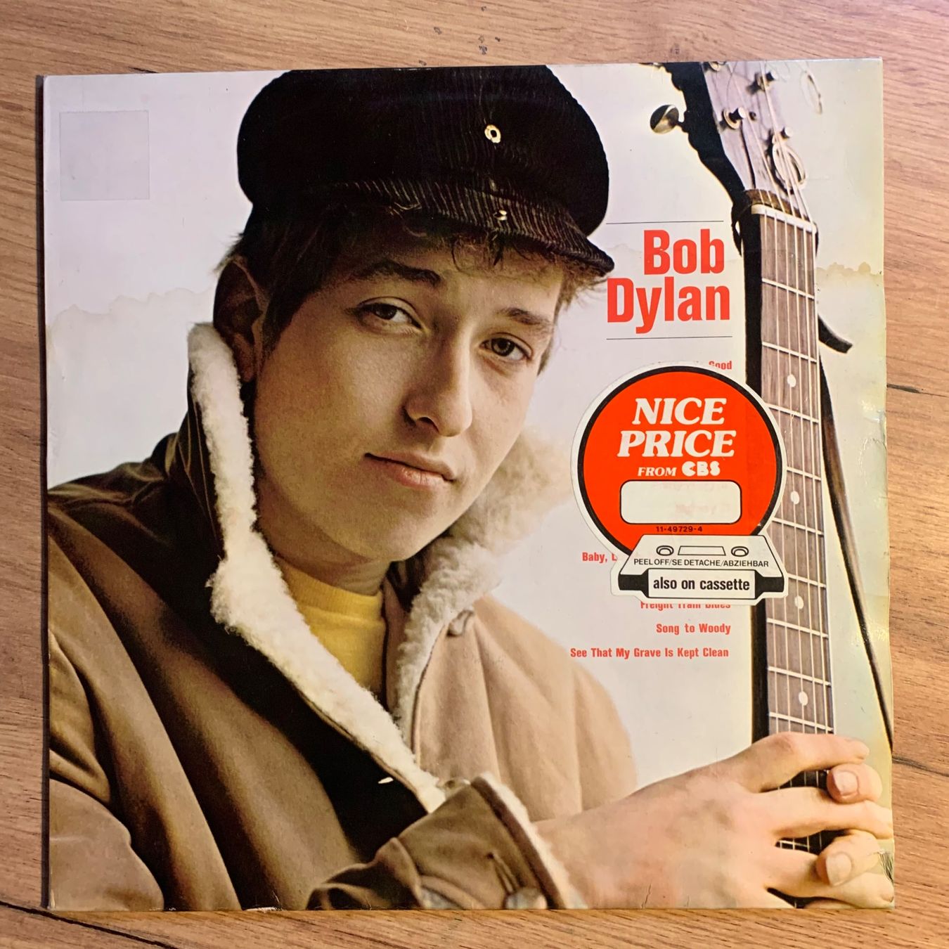 Dischi in vinile: BOB DYLAN - BOB DYLAN...RE EU 1982...VG++/VG+ – Usato da Gals venduto da Diskopatshop