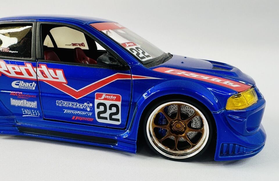 Jada Toys Modellautos: Mitsubishi Lancer Evo VI Jada Toys – Neu und originalverpackt aus Fribourg von 911cc 4