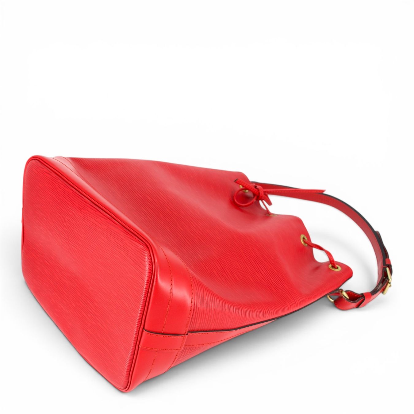 Louis Vuitton Borse da donna: Louis Vuitton Grand Noé Epi rot – Usato da Binningen venduto da Designerlabels 7
