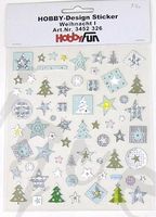 HobbyFun Sticker Weihnacht 1
