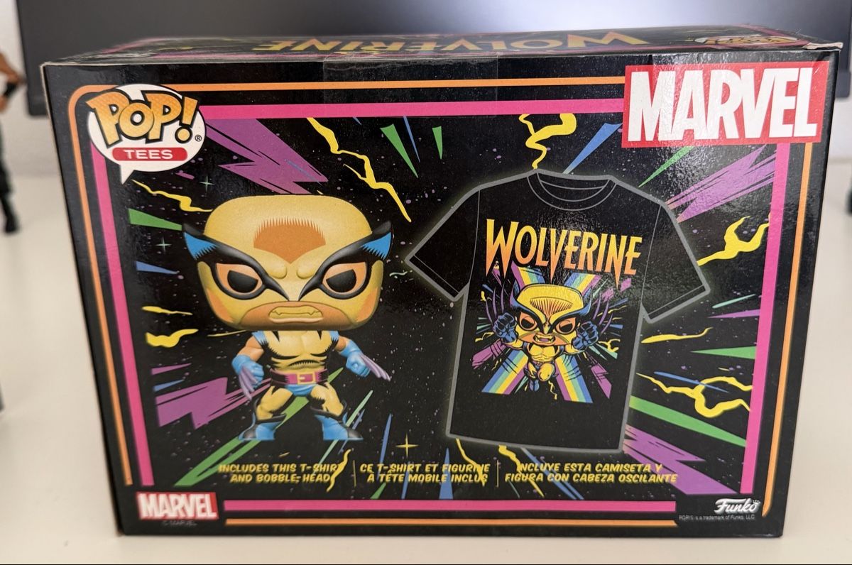 Funko Figuren: Funko Pop! Tees Marvel Wolverine Special Edition – Neu (gemäss Beschreibung) aus Bern von MyCollection1996 2