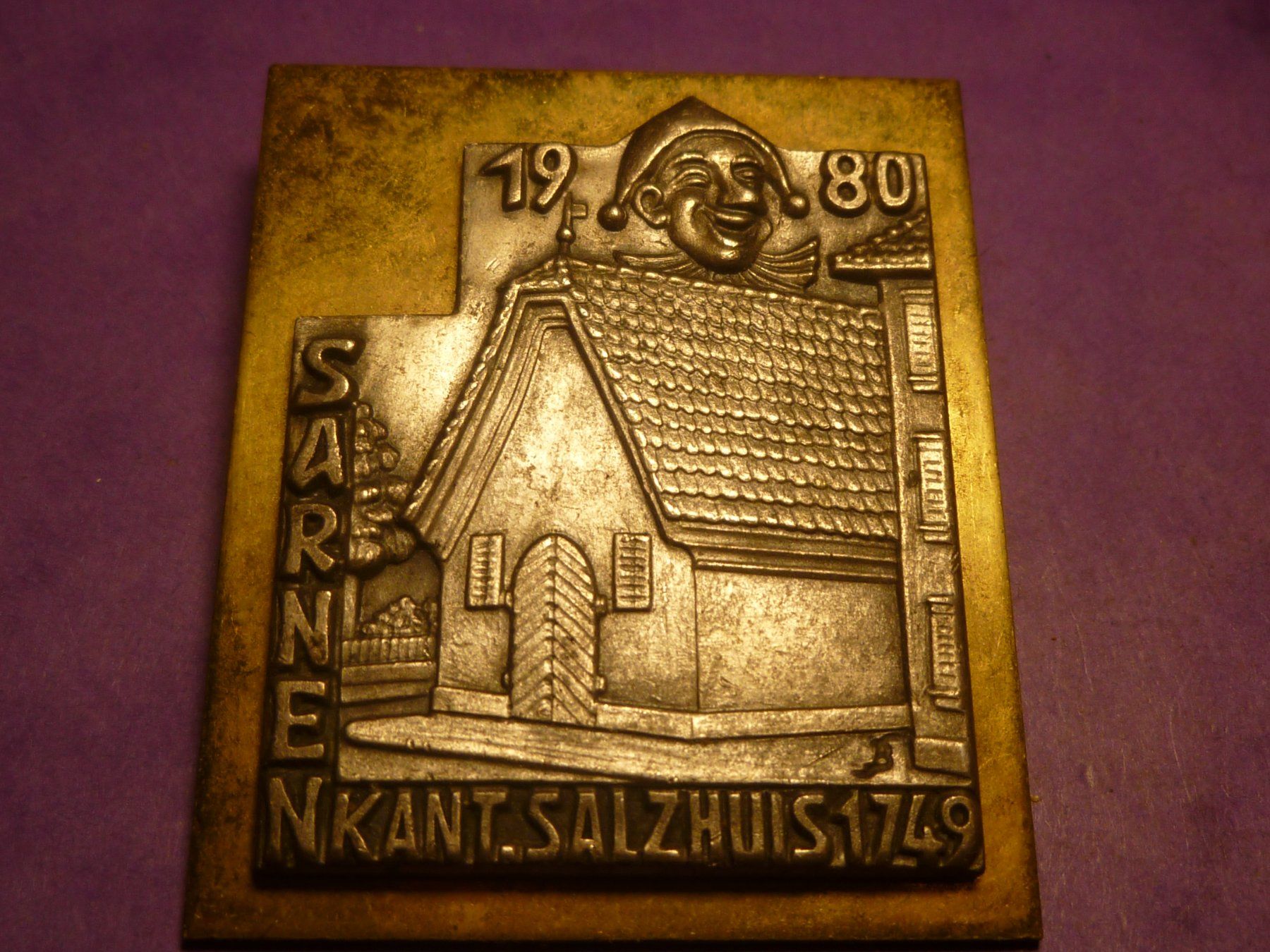 Placchette & Badge: SARNEN 1980 GOLD – Usato da Ried (Muotathal) venduto da Mandarin02
