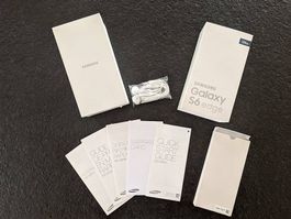 Samsung Galaxy S6 edge OVP + Zubehör (OHNE Handy)