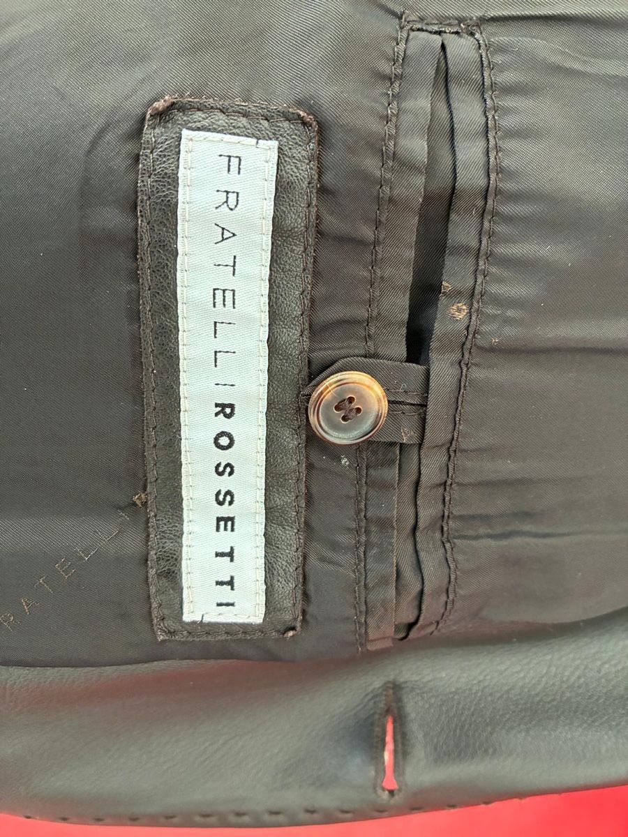 Fratelli Rossetti Giacche: Fratelli Rossetti leather jacket (size 56) – Usato da Uitikon Waldegg venduto da Kheidi 3
