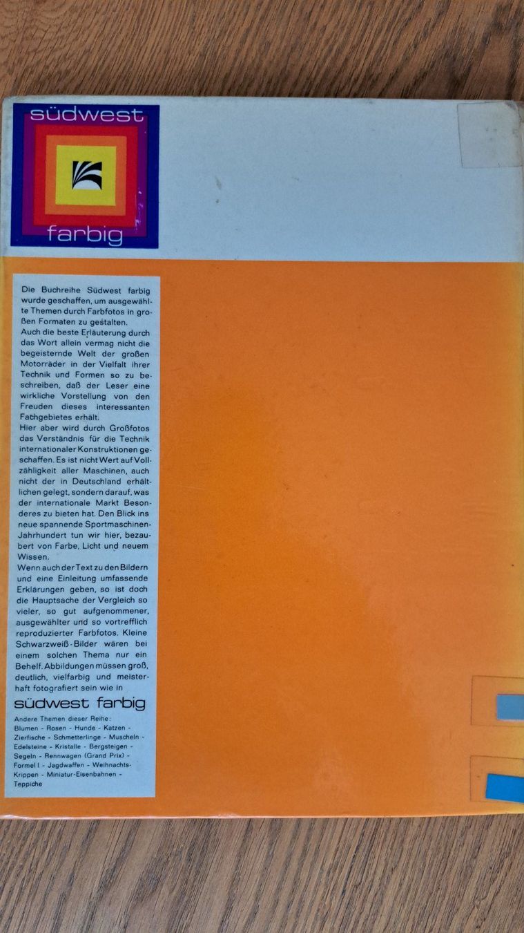 Libri: Motorradbuch Feuerstühle international – Usato da Steg VS venduto da Damasu 1