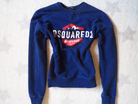 stylischer DSQUARED Damen Pullover / Hoodie Gr XS