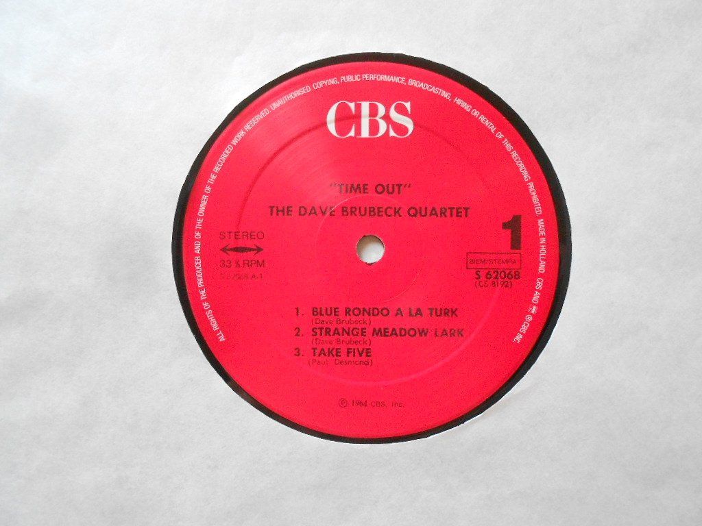 Dischi in vinile: THE DAVE BRUBECK QUARTET  -  TIME OUT – Usato da Bex venduto da Giorgiob 2