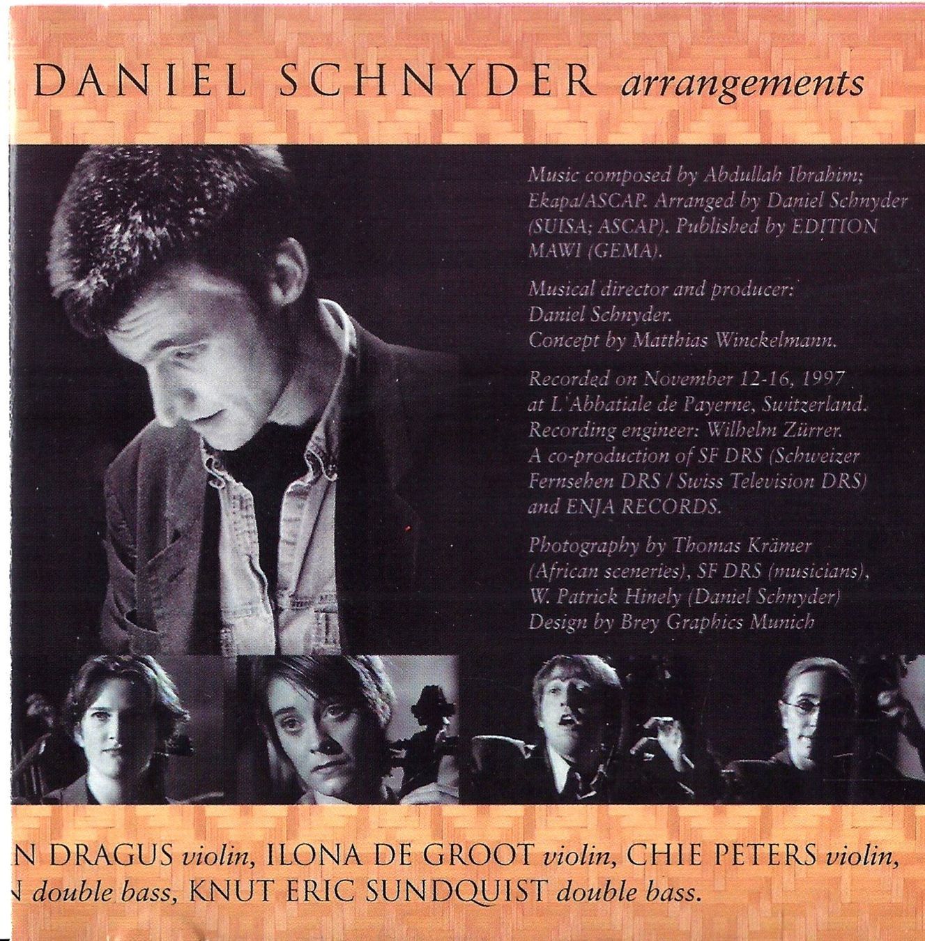 CDs: Abdullah Ibrahim AFRICAN SUITE  Eva Lüthi Daniel Schnyder CD – Gebraucht aus Kandergrund von Sososo 3