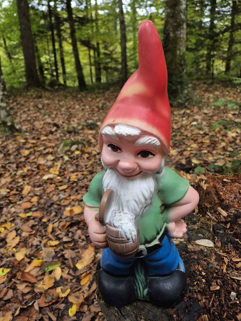 Statuette: Gartenzwerg mit Bierhumpen ZEHO – Usato da Baar venduto da Zwergen-Atelier4 2
