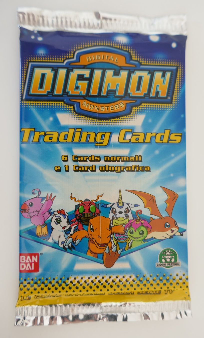 Bandai Carte collezionabili: Digimon Animated Series 1 sealed booster 2000 IT – Nuovo e nell'imballaggio originale da Biel/Bienne venduto da DigiPok