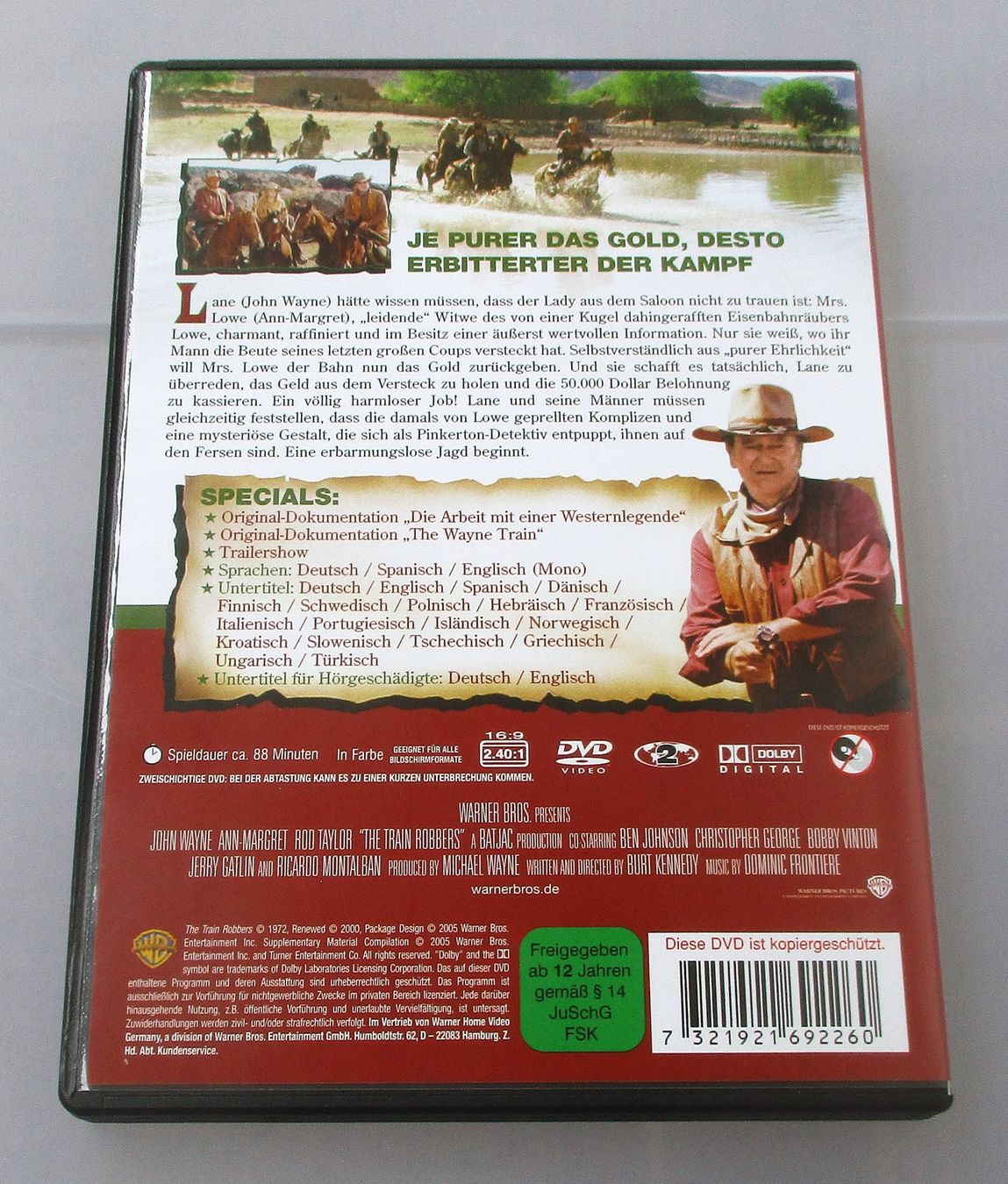 Alle DVDs: DRECKIGES GOLD - John Wayne/Ann-Margret – Gebraucht aus Wattwil von Muriel10 1